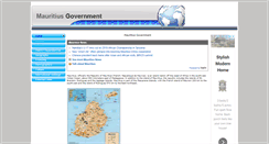Desktop Screenshot of mauritiusgovernment.com